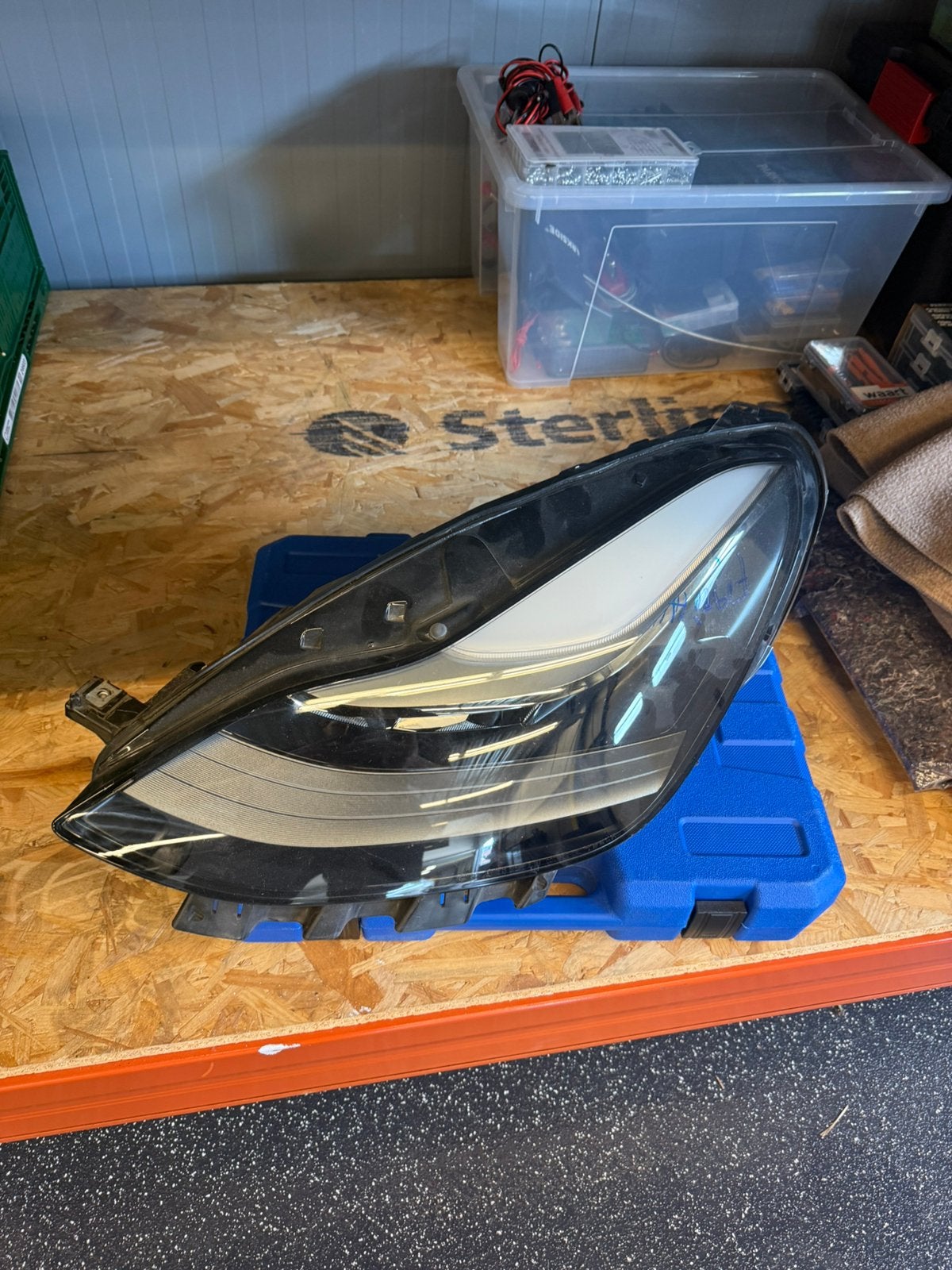 Tesla Model 3 Koplamp - Origineel en in goede staat, Auto-onderdelen, Ophalen, Gebruikt, Overige automerken