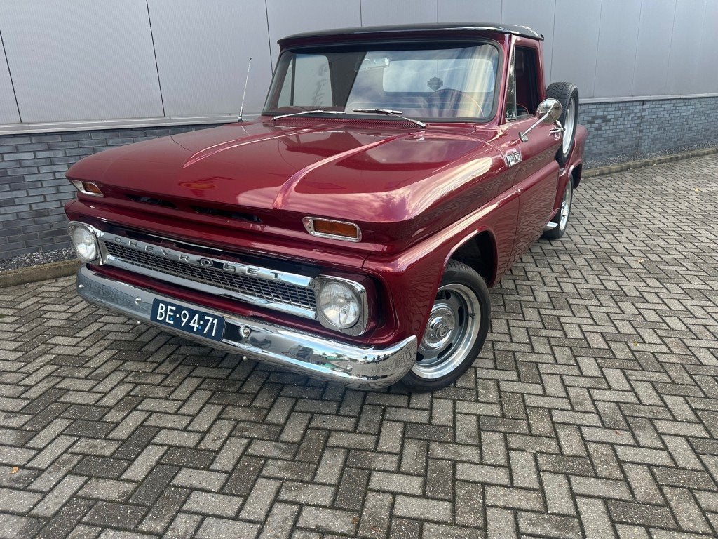 Chevrolet C10 Pick Up, Chevrolet, Bedrijf, 3 stoelen, Rood