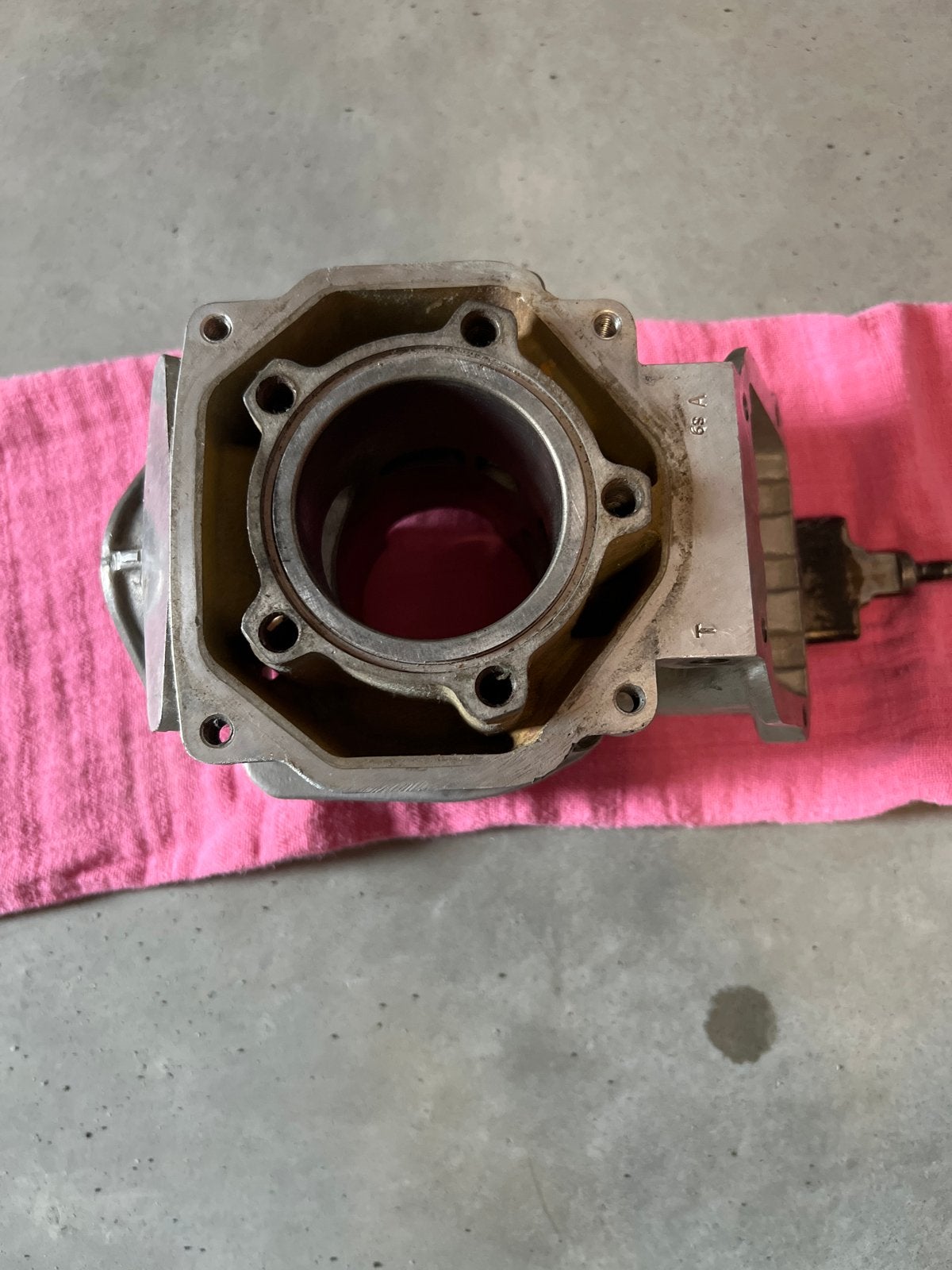Rotax Max Junior Cilinder - Oud Type, Gelast, Werkt Prima, Ophalen of Verzenden, Gebruikt