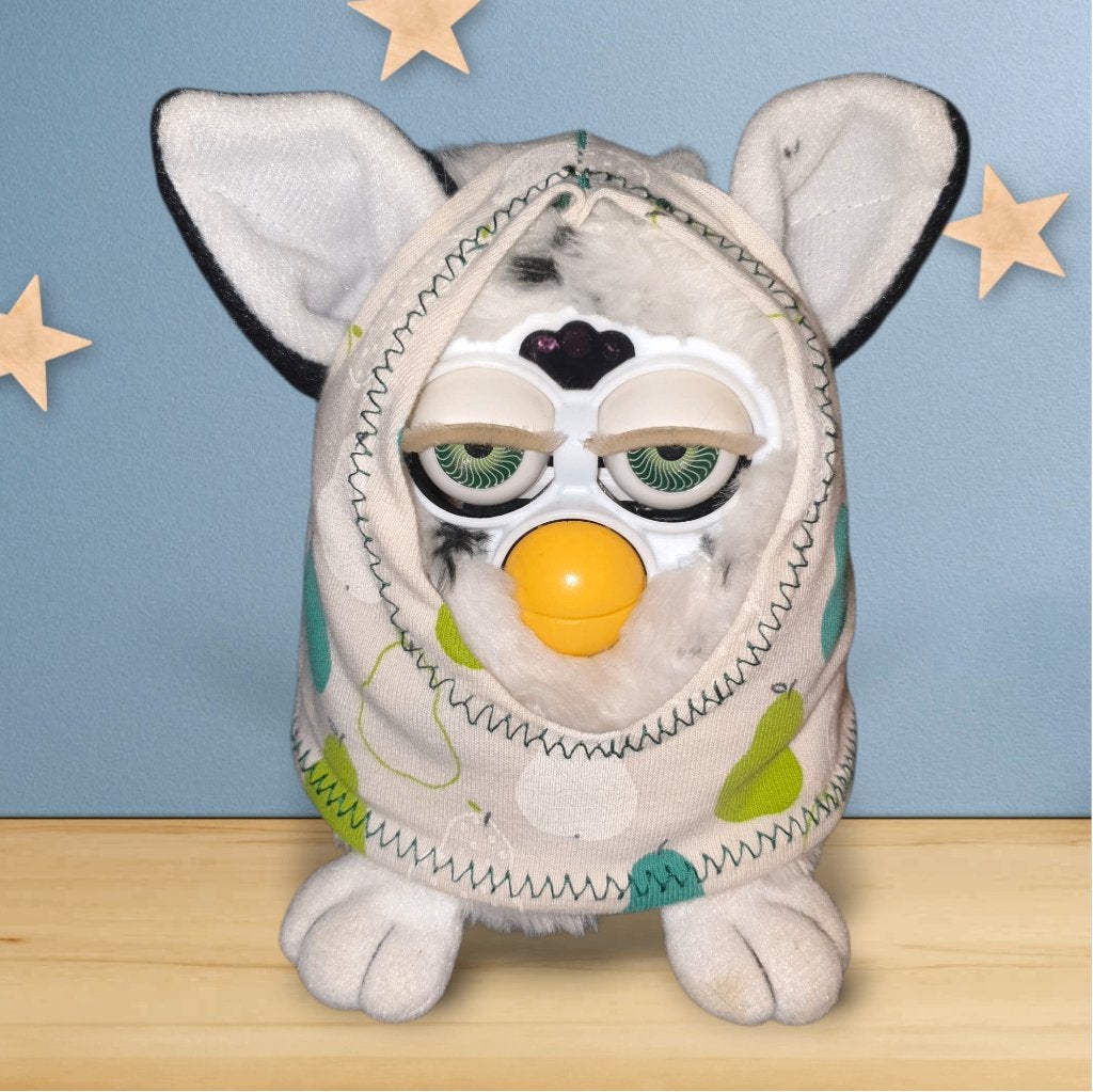 Peren pyamaatje voor je Furby of Furby baby uit 1998/1999, Verzamelen, -, Handgemaakt, -, Nieuw