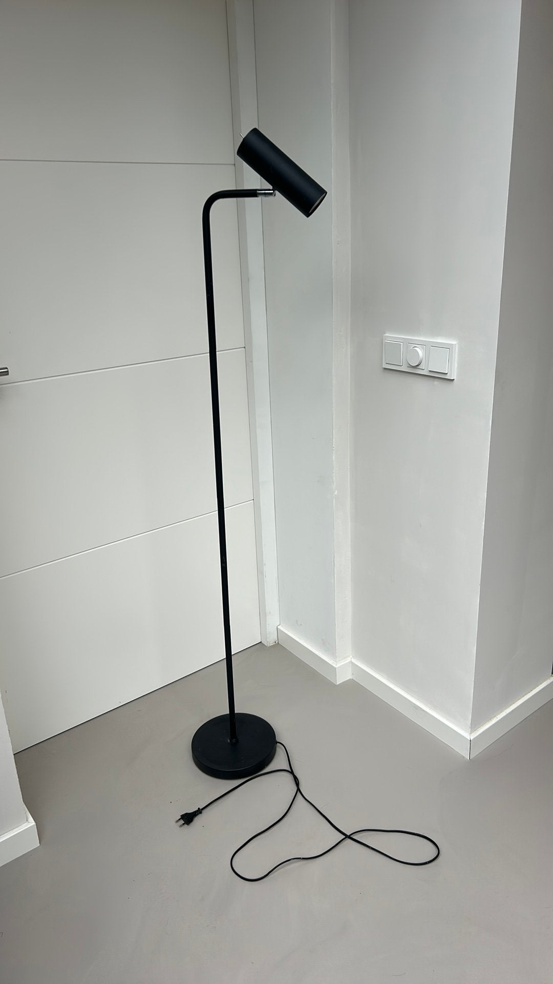 Staande leeslamp, Ophalen, Zo goed als nieuw, Metaal, 150 tot 200 cm