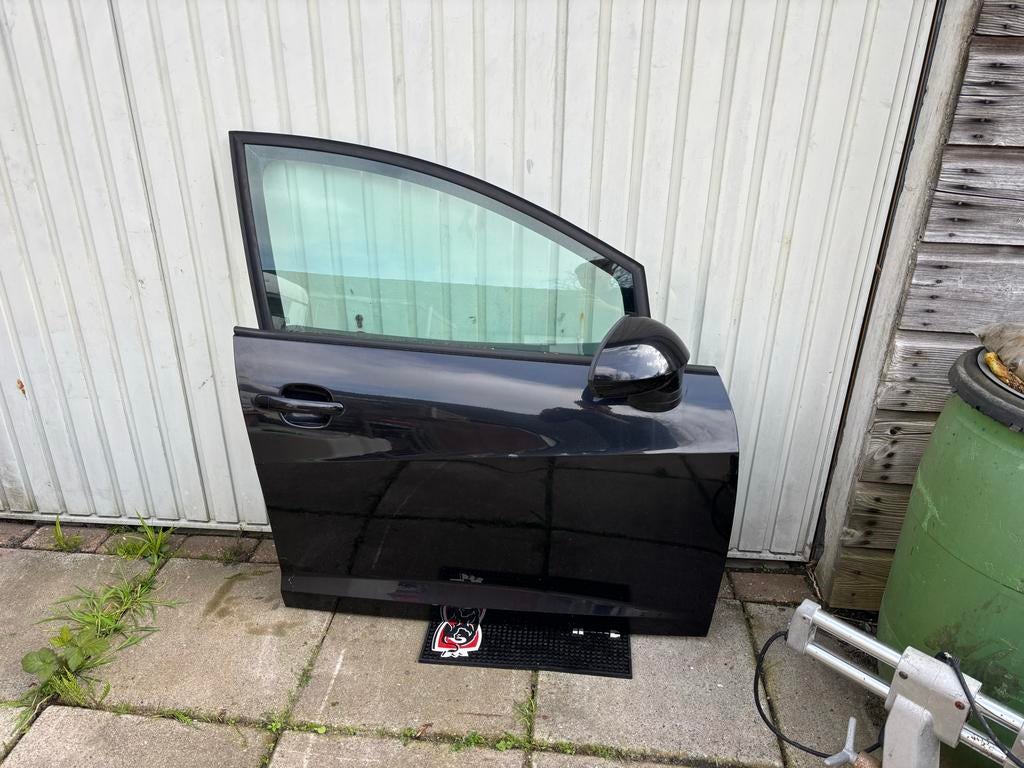 Deur rechtsvoor Seat Ibiza LC9Z - Zwart, Ophalen, Gebruikt, Seat, Voor