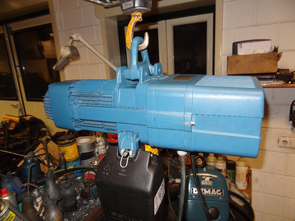Demag DKUN 1000 kg kraannr 5, Doe-het-zelf en Verbouw, Ophalen, Zo goed als nieuw, Elektrisch