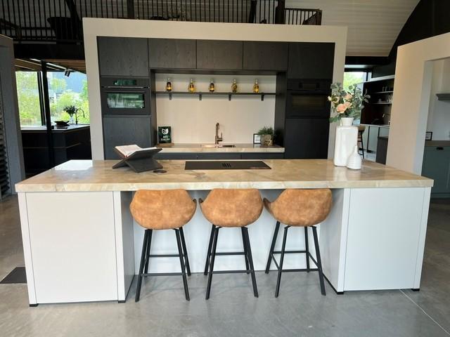 Showroomkeuken Actie!, Ophalen, Zwart, Overige typen, Met kookeiland
