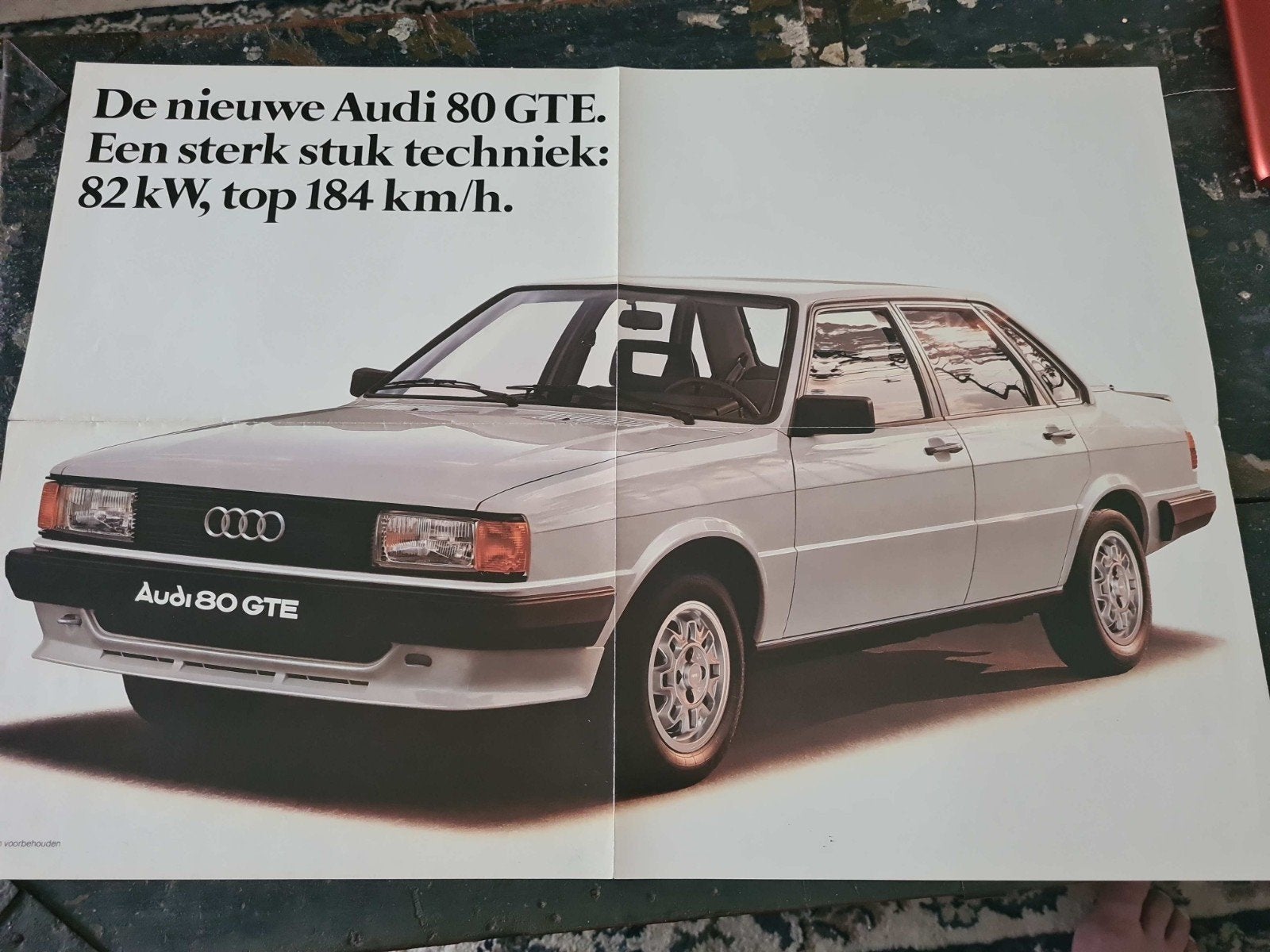Audi 80 GTE, Boeken, Ophalen of Verzenden, Zo goed als nieuw, Audi
