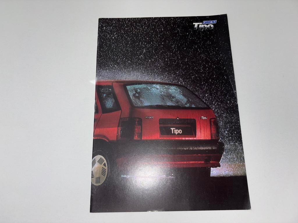 Folder Fiat Tipo 1992, Ophalen of Verzenden, Zo goed als nieuw