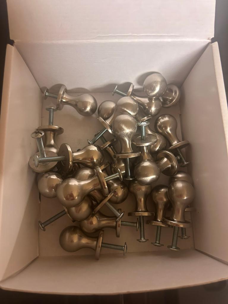 24 deurknoppen IKEA, Huis en Inrichting, Kasten | Kledingkasten, Zo goed als nieuw, Minder dan 100 cm, 25 tot 50 cm, 50 tot 100 cm