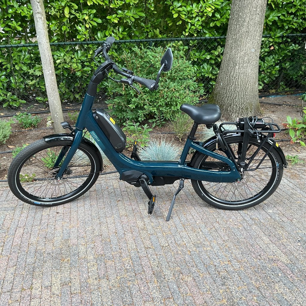 Gazelle EASY FLOW *extra lage instap* Middenmoter, Ophalen, Zo goed als nieuw, Minder dan 47 cm, 50 km per accu of meer