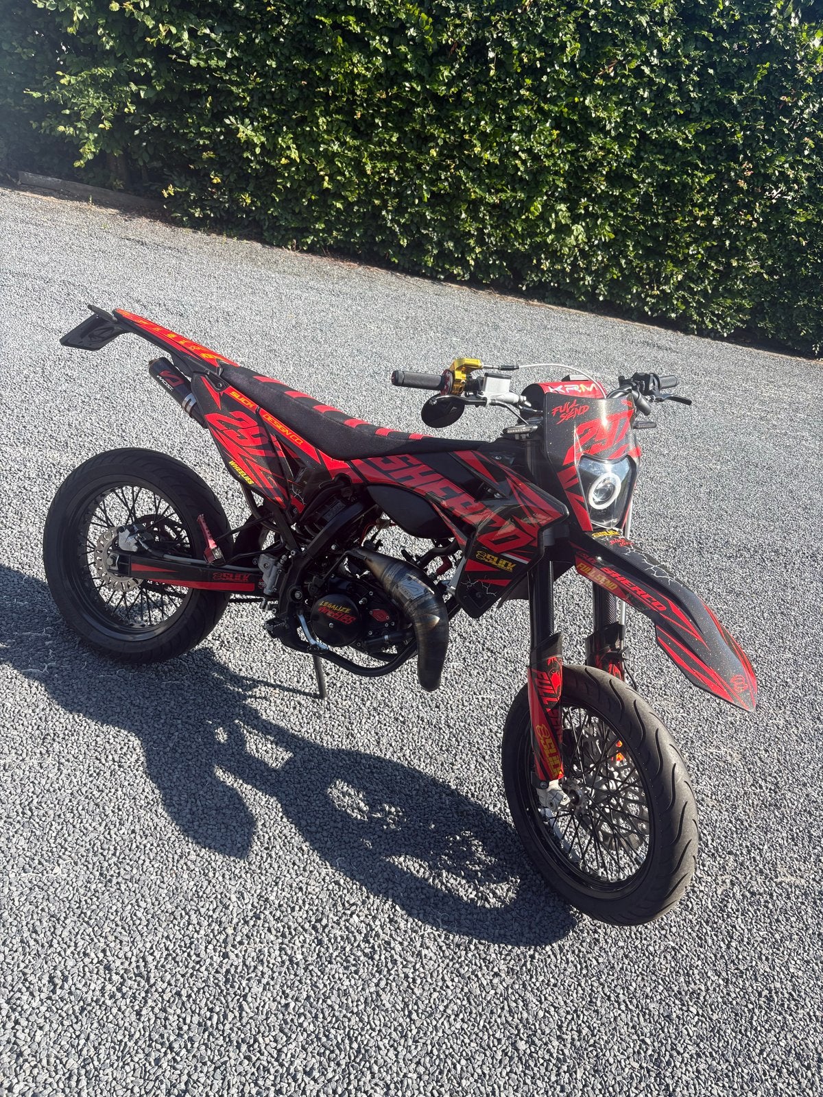 Sherco SM-RS 2022 - Custom Supermoto, Ophalen of Verzenden, 6 versnellingen, 50 cc