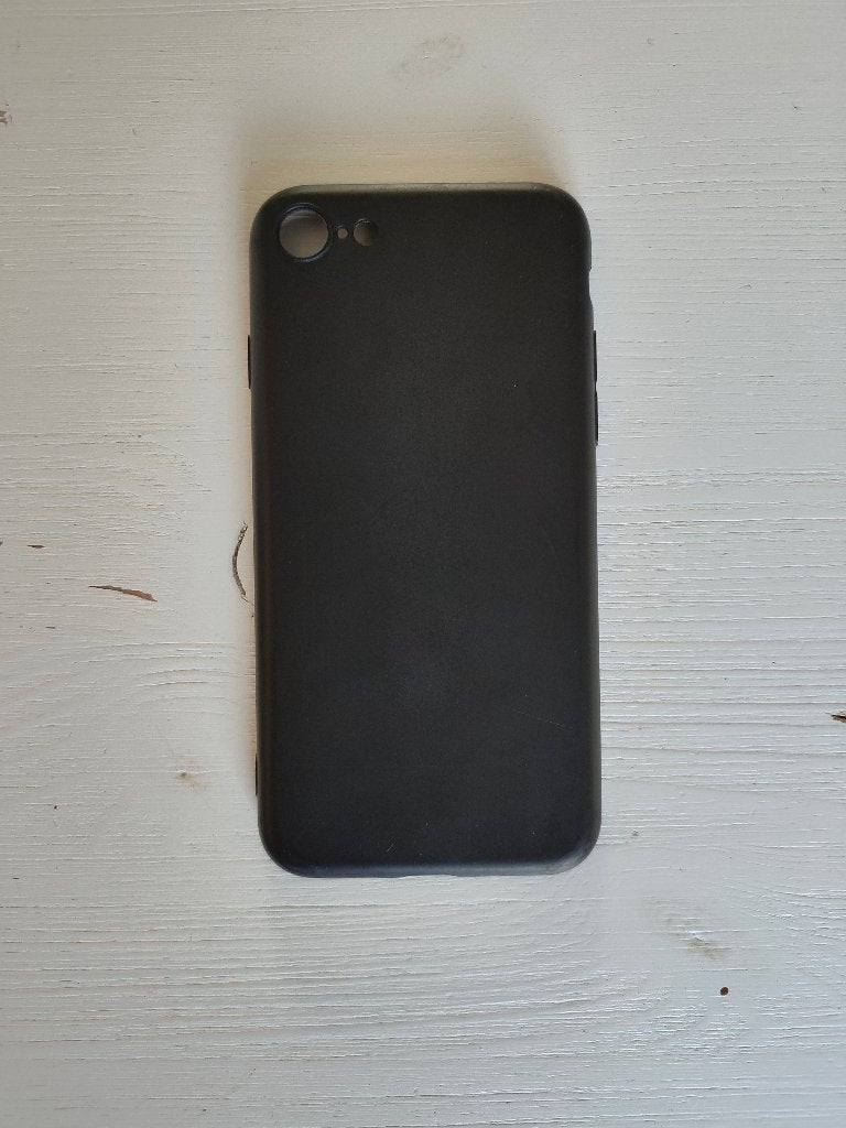 Hoesje Apple iPhone SE (2020/2022), Telecommunicatie, Ophalen, Zwart, Hoesje of Tasje, Zo goed als nieuw