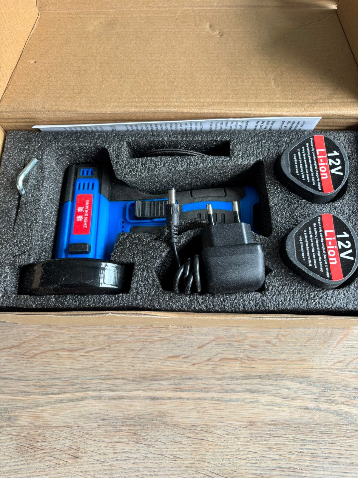 Mini haakse slijper incl 2 accu’s, Doe-het-zelf en Verbouw, Gereedschap | Slijpmachines, Ophalen, Nieuw, Minder dan 700 watt, Haakse handslijpmachine