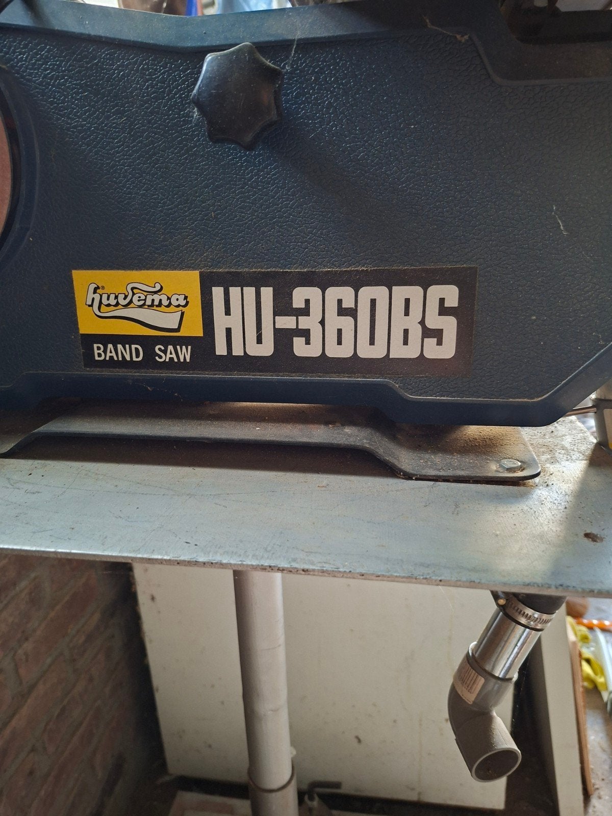 Huvema HU-360BS Lintzaag - Gebruikt, Ophalen, Gebruikt, 70 mm of meer, 600 tot 1200 watt