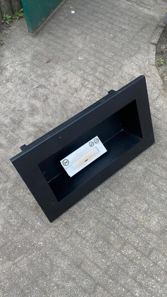 Inbouw bio-ethanol haard - Zwart, Ophalen of Verzenden, Overige soorten