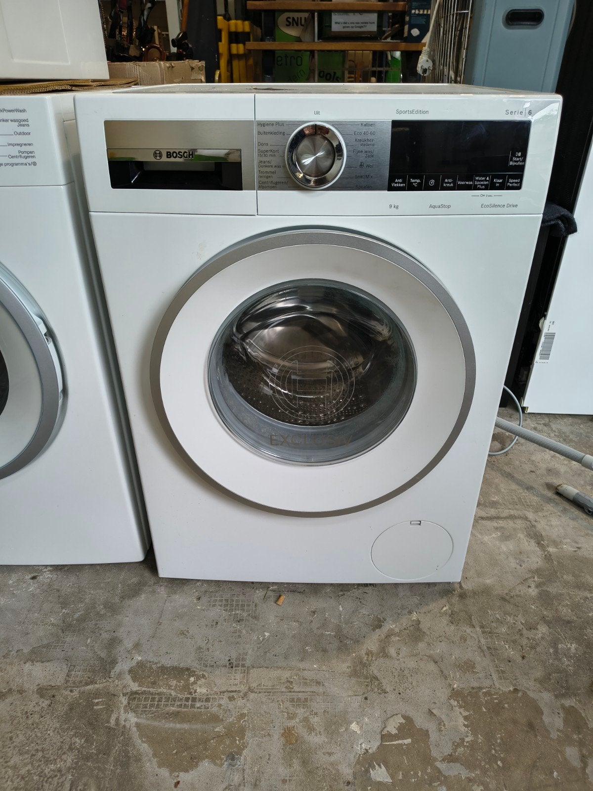 Bosch serie 6 9kg wasmachine, Ophalen, ., Zo goed als nieuw, .