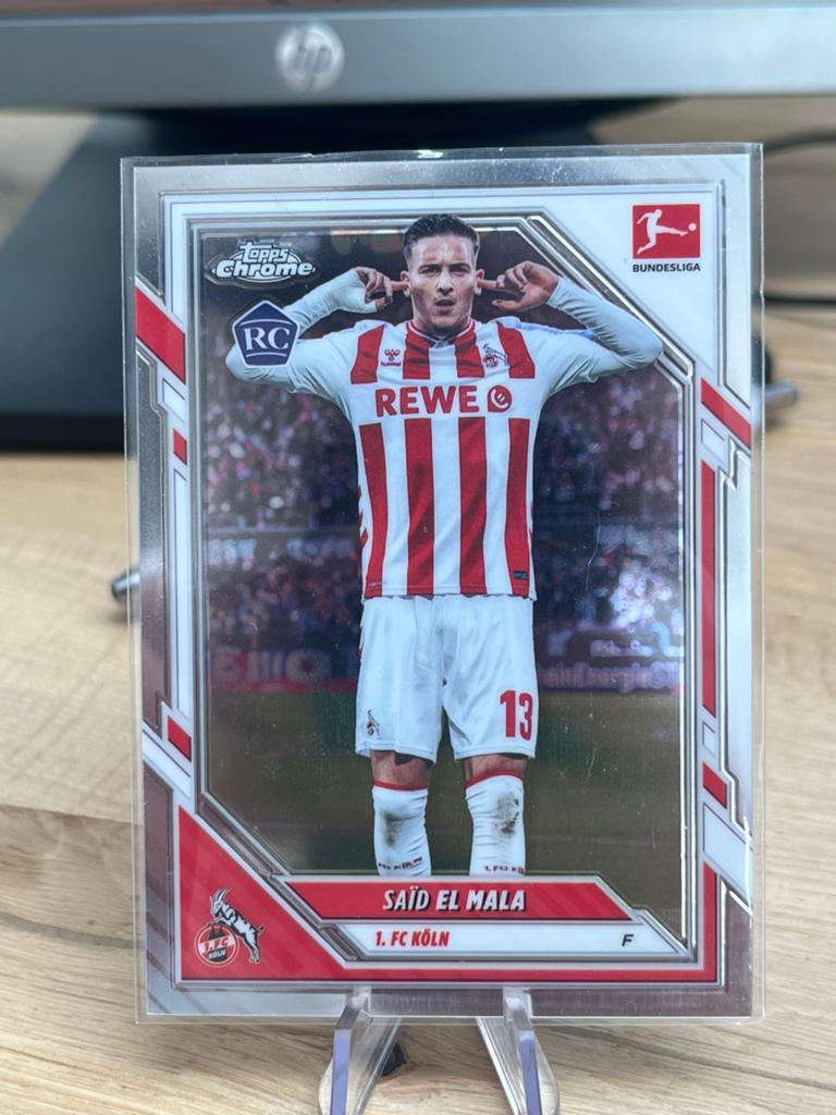 Topps Chrome Saïd El Mala 1. FC Köln Spelerskaart, Ophalen of Verzenden, Zo goed als nieuw, Buitenlandse clubs, Spelerskaart