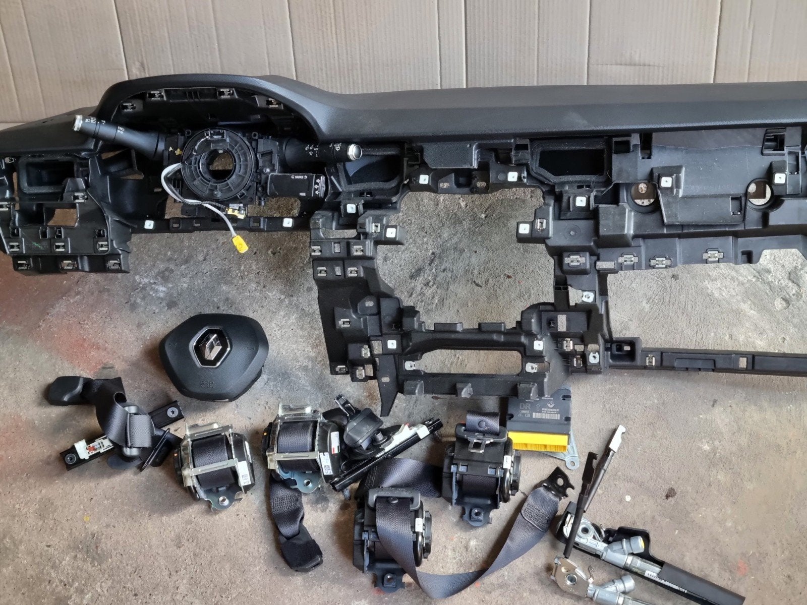 airbagset Dashboard en gordels Renault Clio v, Ophalen of Verzenden, Gebruikt, Renault
