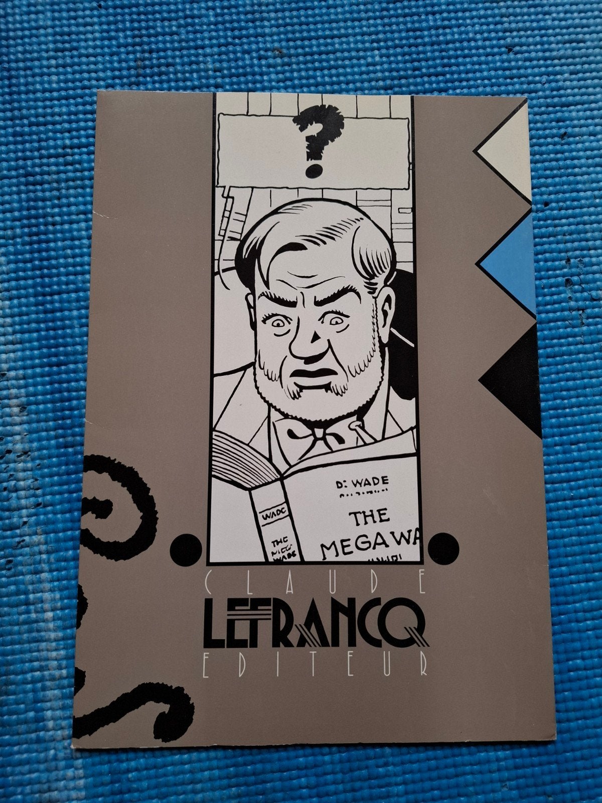 Blake en Mortimer mapje - Claude Lefrancq Editeur, Eén stripboek, Ophalen of Verzenden, Zo goed als nieuw, Edgar P. Jacobs