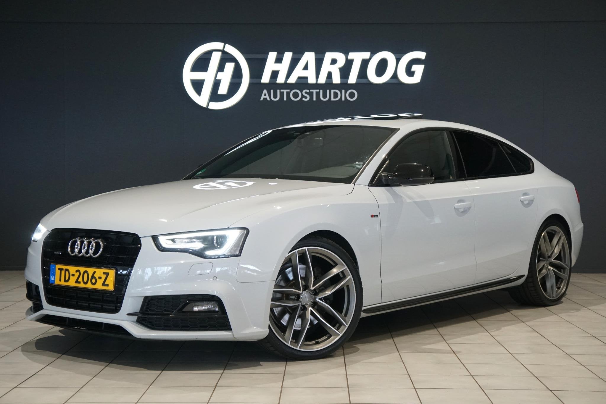 Audi A5 Sportback 3.0 TDI quattro Suzuka Grau 3x S-Line + PA, Auto's, Audi, Bedrijf, Te koop, A5, 4x4, ABS, Achteruitrijcamera