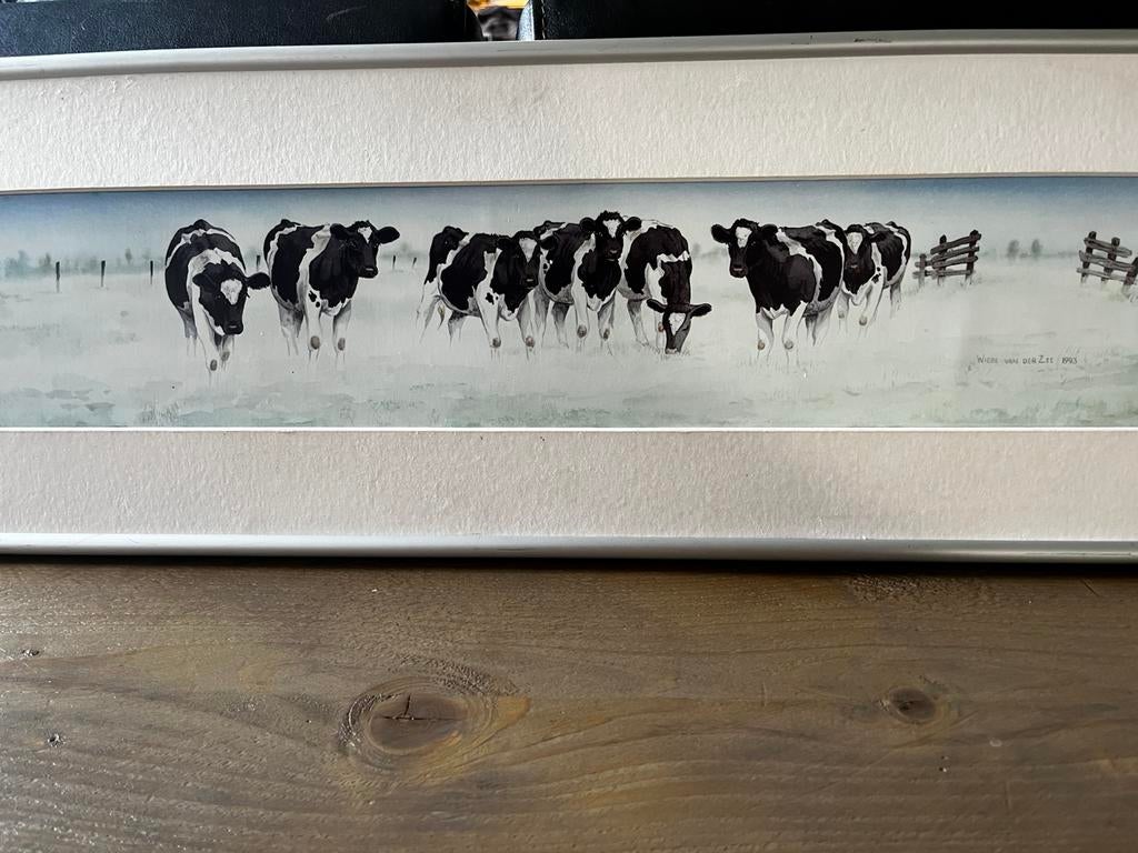 Wiebe van der Zee, Huis en Inrichting, Ophalen, Minder dan 50 cm, Gebruikt, Schilderij