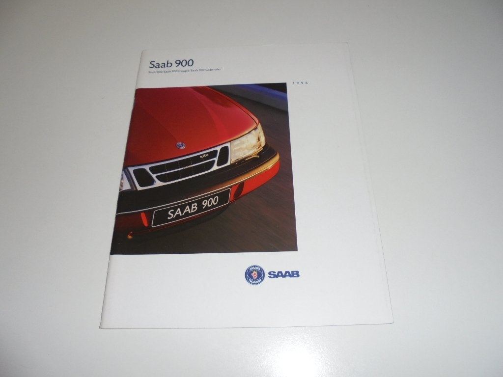 brochure Saab 900 modellen 1996, Boeken, Ophalen of Verzenden, Nieuw, Overige merken