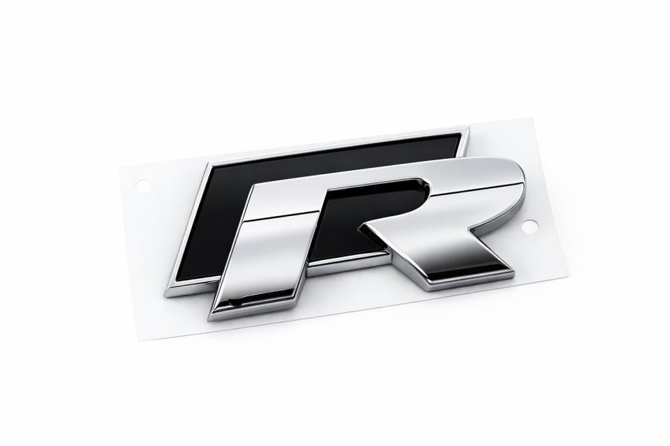 Originele VW Golf R Embleem - Hoogwaardige Kwaliteit, Volkswagen, Nieuw, Ophalen of Verzenden, Bumper