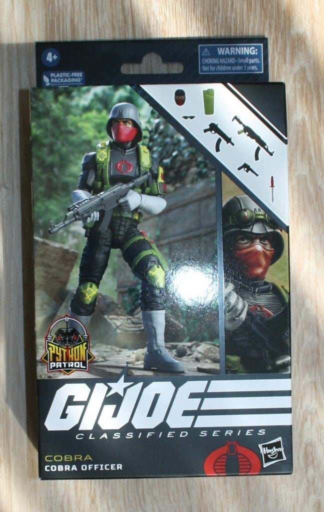 G.I. Joe 6" Classified Series Cobra Officer (Python Patrol), Ophalen of Verzenden, Nieuw