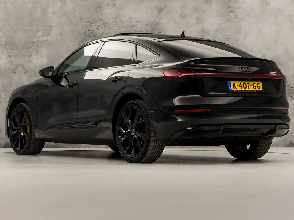 Audi e-tron 50 quattro 71 kWh S-Line Sport 313Pk Automaat (P, Auto's, Automaat, 12 maanden, Zwart, Zwart