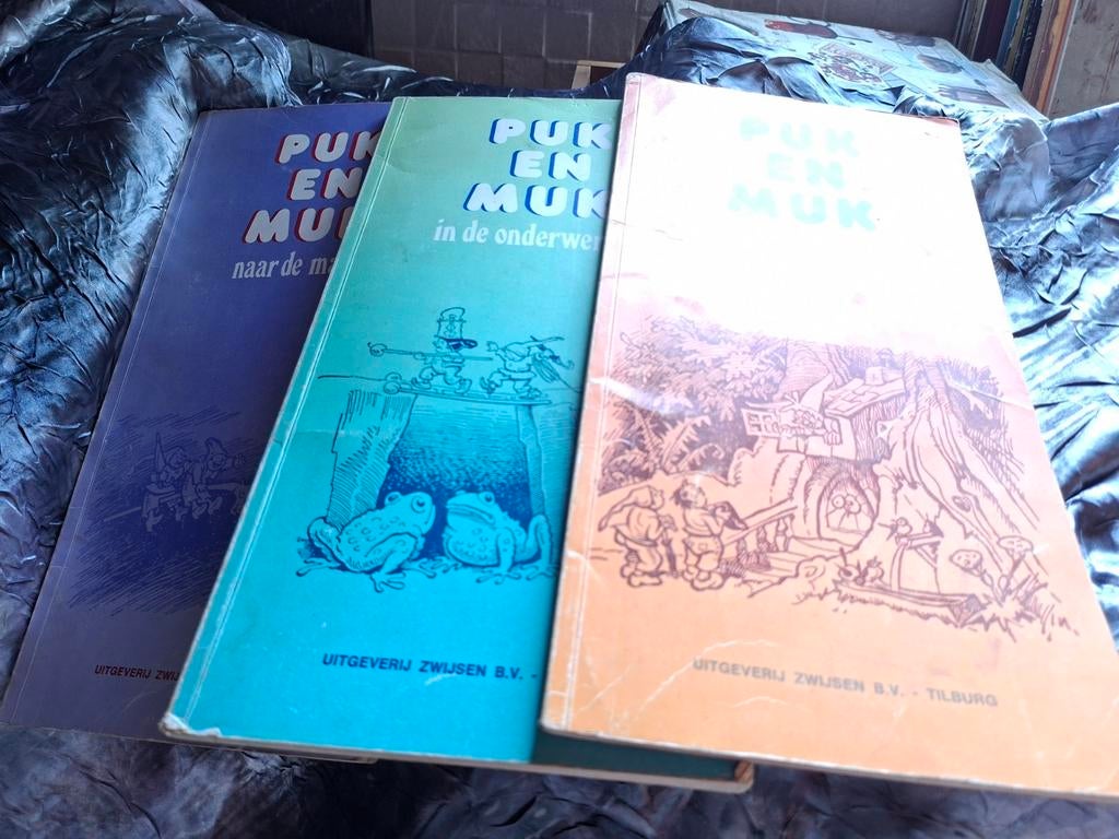 Puk en Muk Boeken - Set van 3, Ophalen of Verzenden, Gelezen, Onbekend, Fictie algemeen