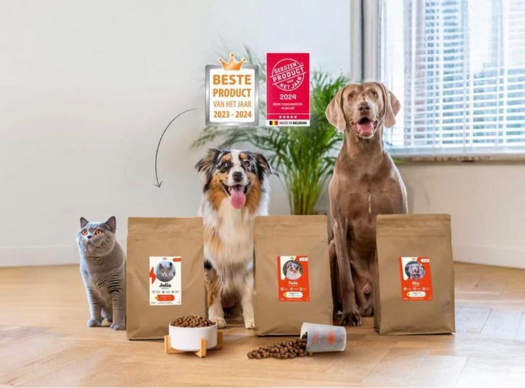 GRATIS zak hondenvoer van Just Russel, Dieren en Toebehoren, Dierenvoeding, Hond, Ophalen