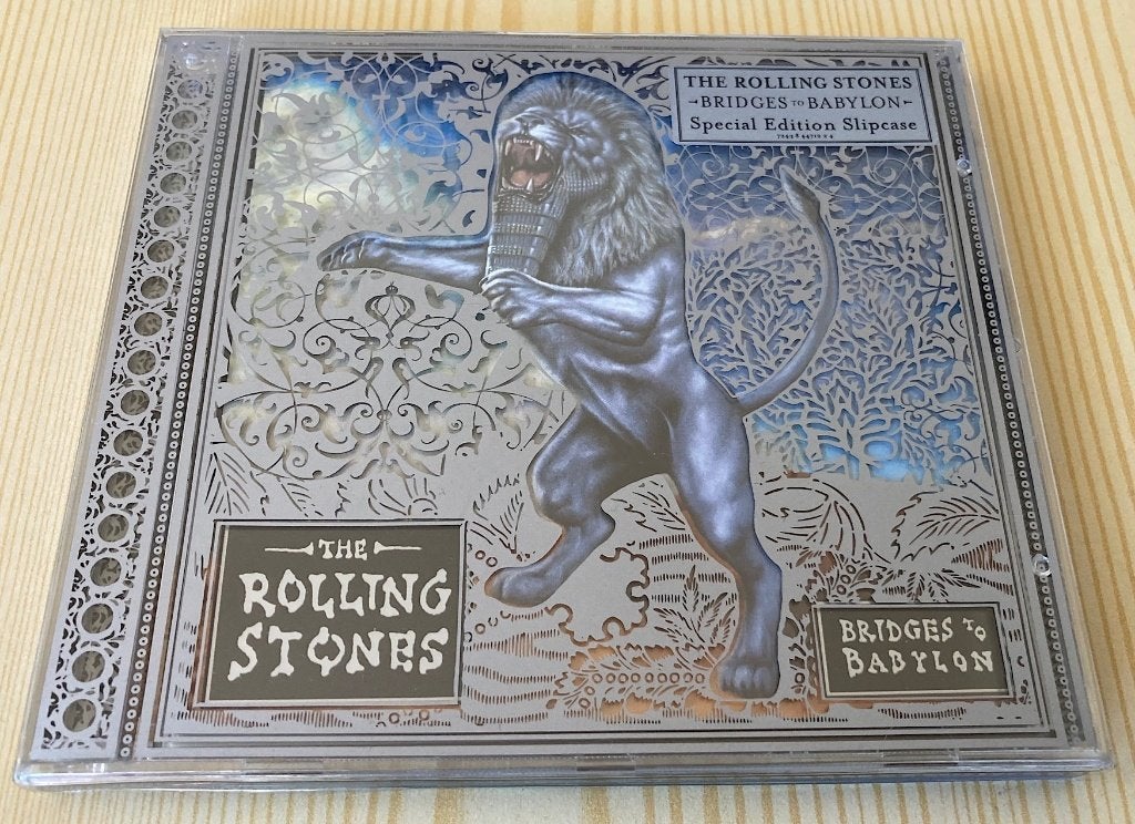 CD Rolling Stones - Bridges To Babylon (originele slipcase), Ophalen, Zo goed als nieuw, Poprock
