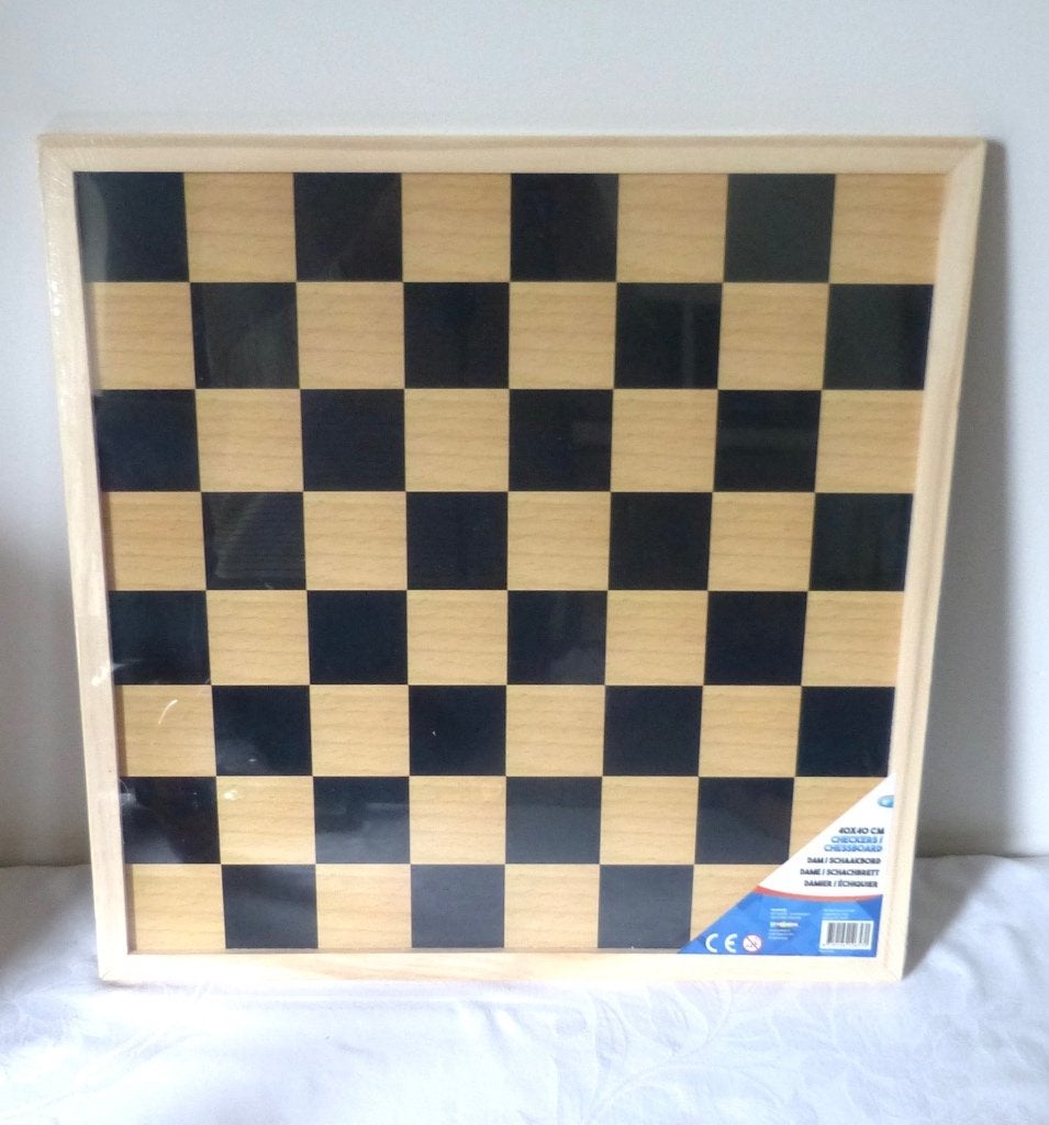 houten schaakbord, nieuw in folie, Een of twee spelers, Ophalen of Verzenden, Nieuw