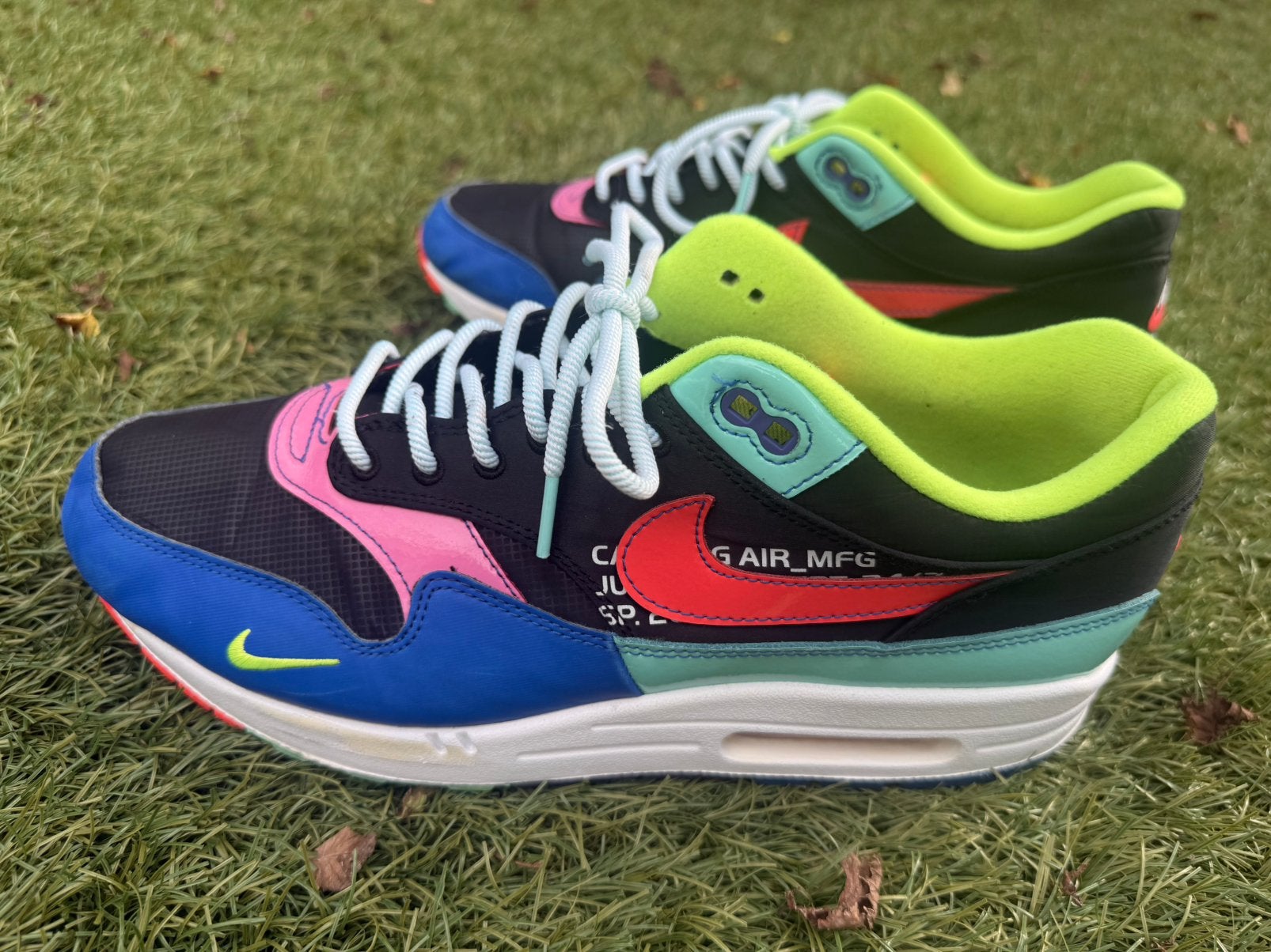 Nike air Max 1 Parachute maat 46, Overige kleuren, Ophalen of Verzenden, Sneakers of Gympen, Zo goed als nieuw