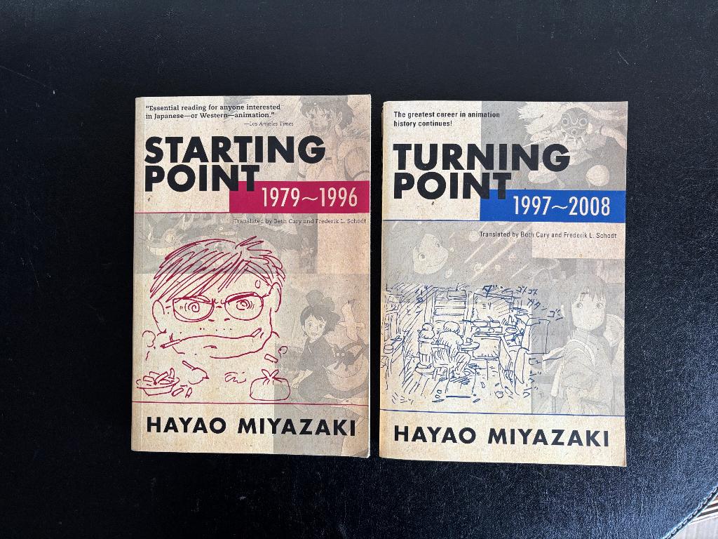 Hayao Miyazaki - Starting Point - Studio Ghibli - 2 delen, Boeken, Ophalen of Verzenden, Gelezen, Hayao Miyazaki, Film- of Tv-bewerking
