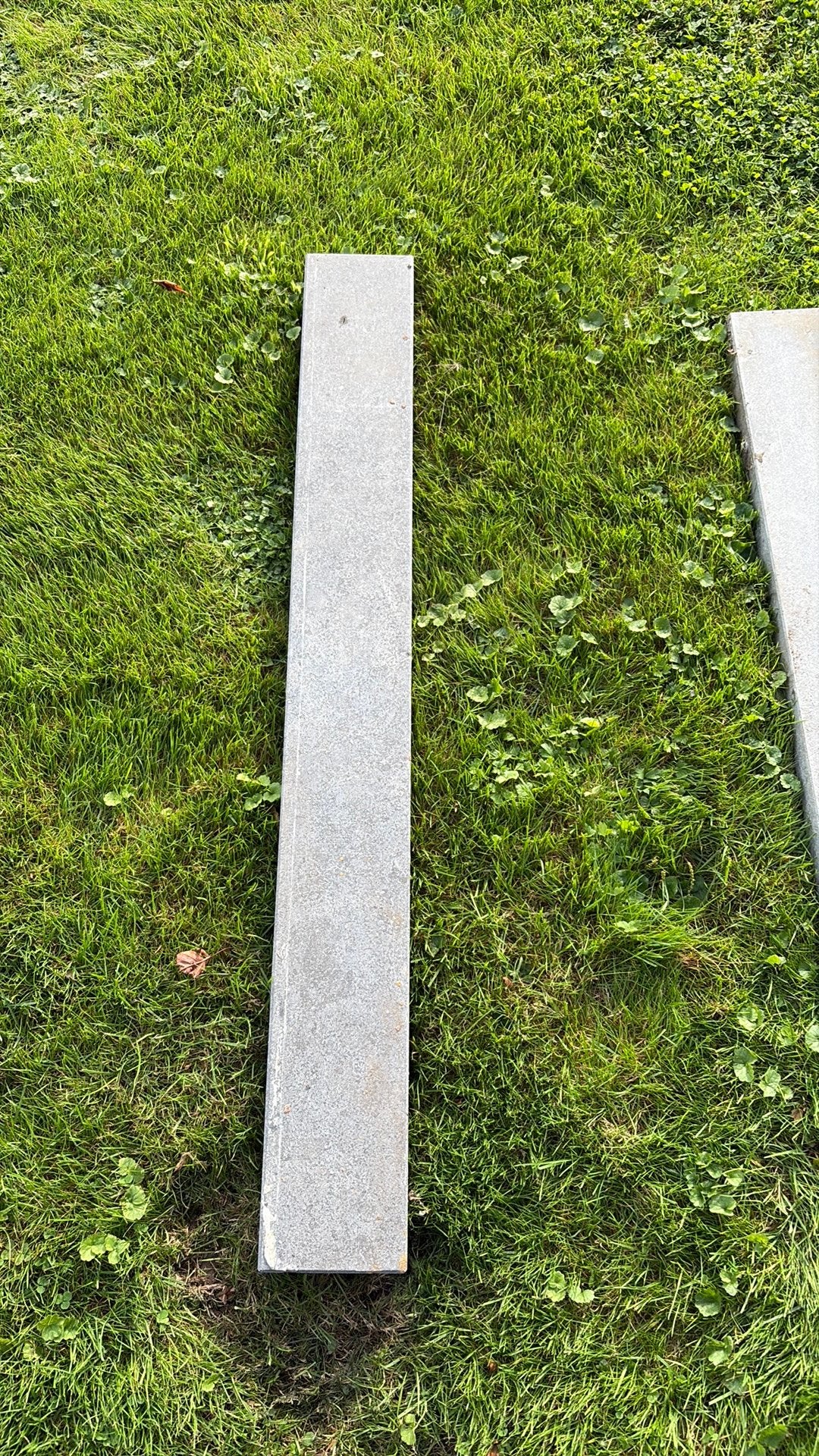 Belgische hardsteendorpel, Ophalen, Gebruikt, 100 tot 150 cm, Hardsteen