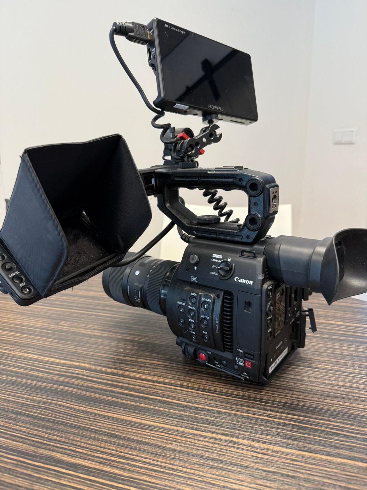 Canon c200 professionele video camera, Ophalen, Canon, 20x of meer, Overige soorten
