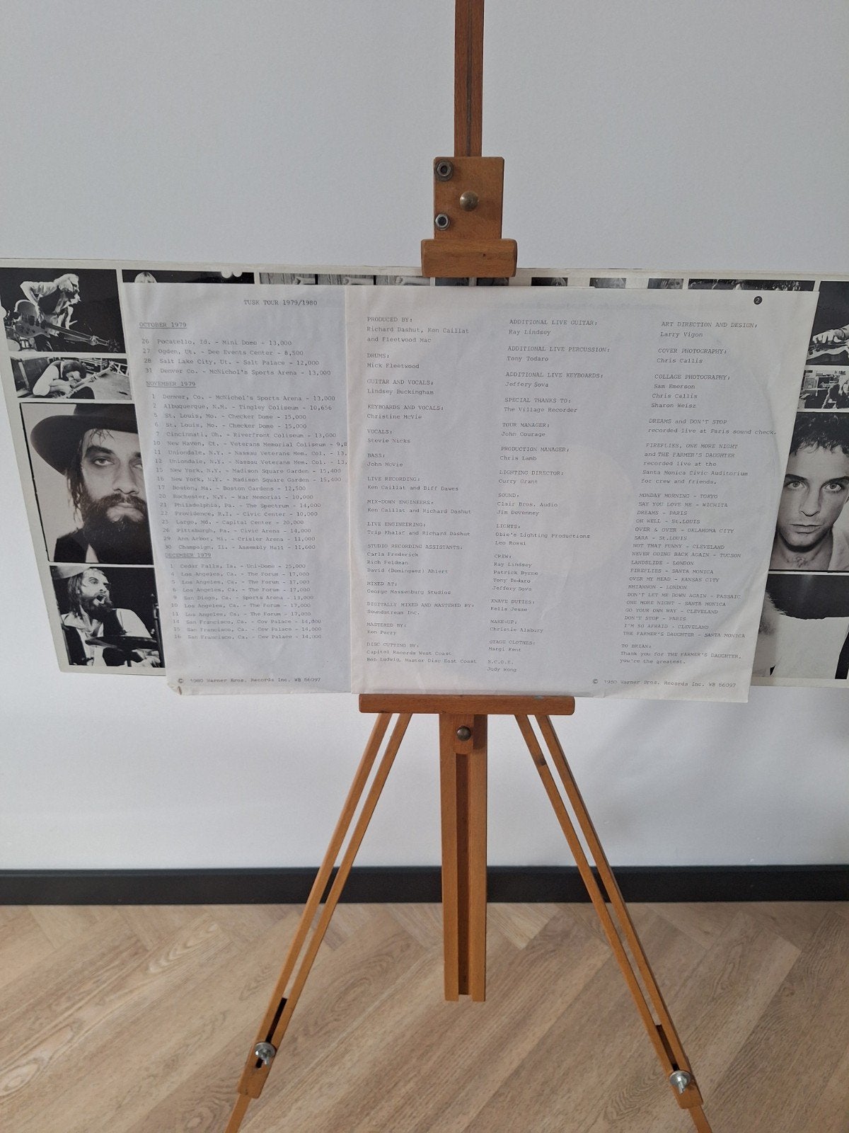 Foto 9 van Fleetwood Mac Live dubbel-LP - Zeldzame originele persing198