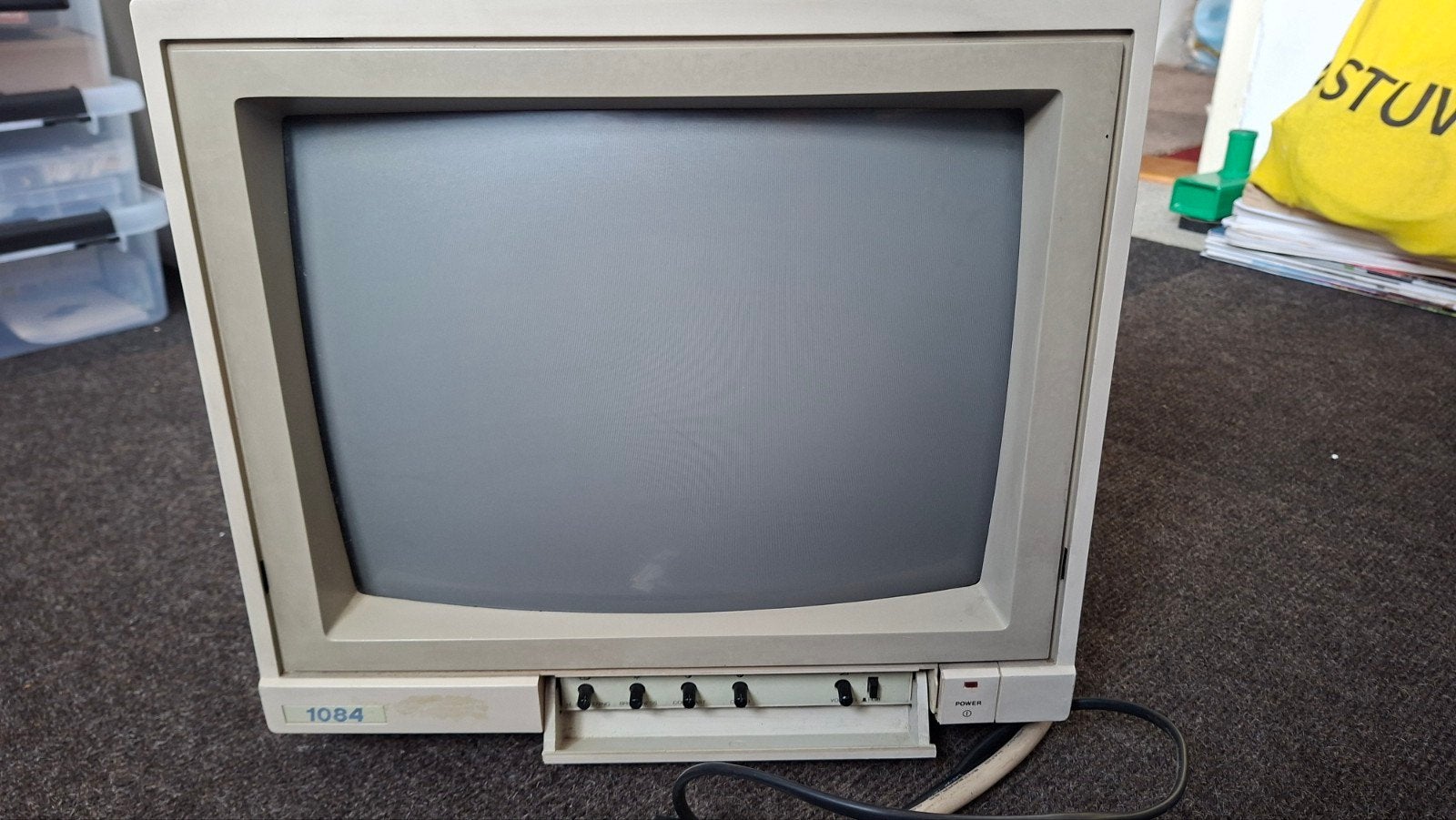 Commodore 1084 Monitor - Vintage CRT Scherm, Computers en Software, Monitoren, Gebruikt, 60 Hz of minder, Gaming, Overige typen