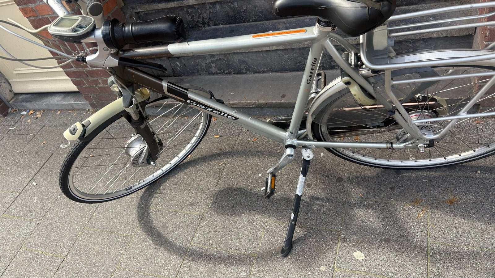 Gazelle elektrische fiets - display defect, accu/oplader nod, Ophalen, Gebruikt, Gazelle