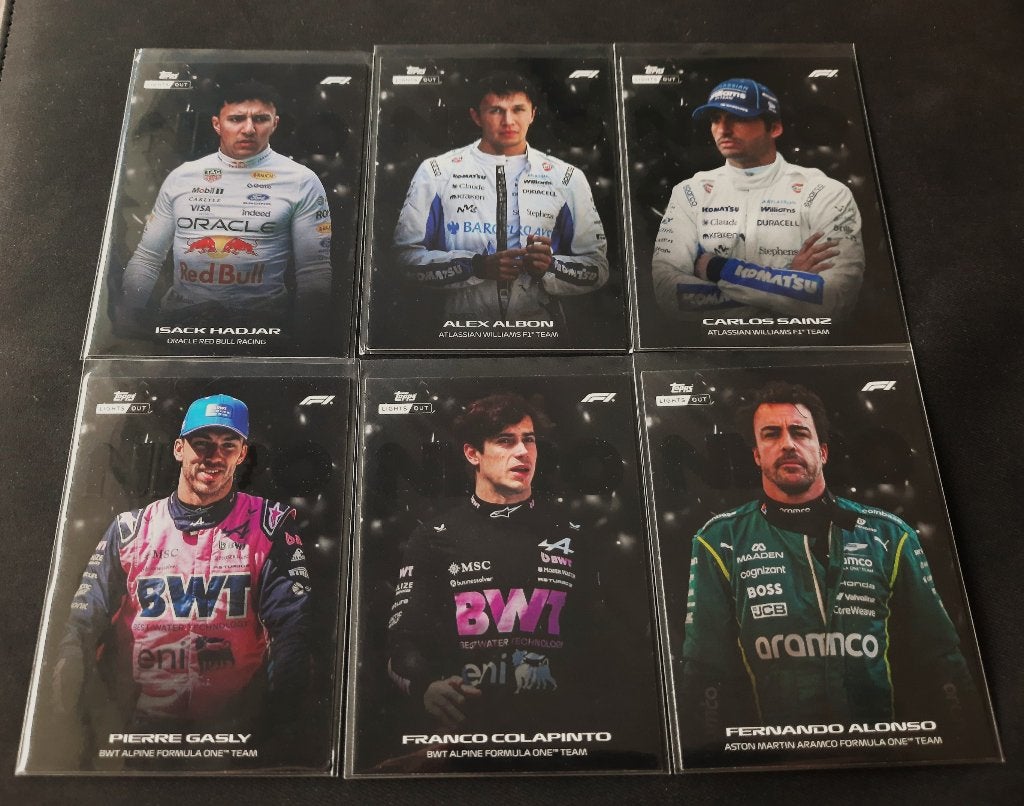 Topps Lights Out F1 2026 - Diverse Nero Formule 1 kaarten, Hobby en Vrije tijd, Stickers en Plaatjes, Ophalen of Verzenden, Nieuw