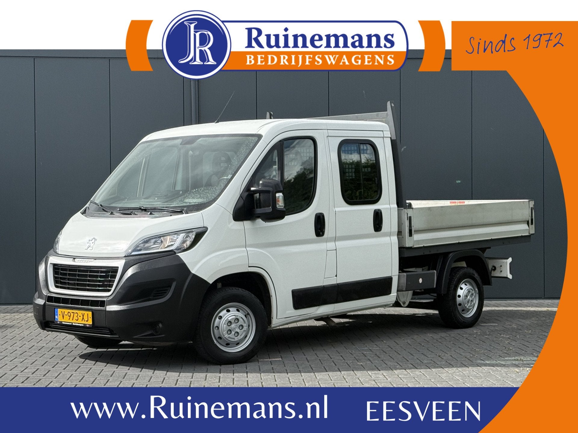 Peugeot Boxer 2.0 BlueHDI 131 PK EURO 6 / PICK UP / 7-PERS D, Voorwielaandrijving, Gebruikt, Euro 6, 4 cilinders