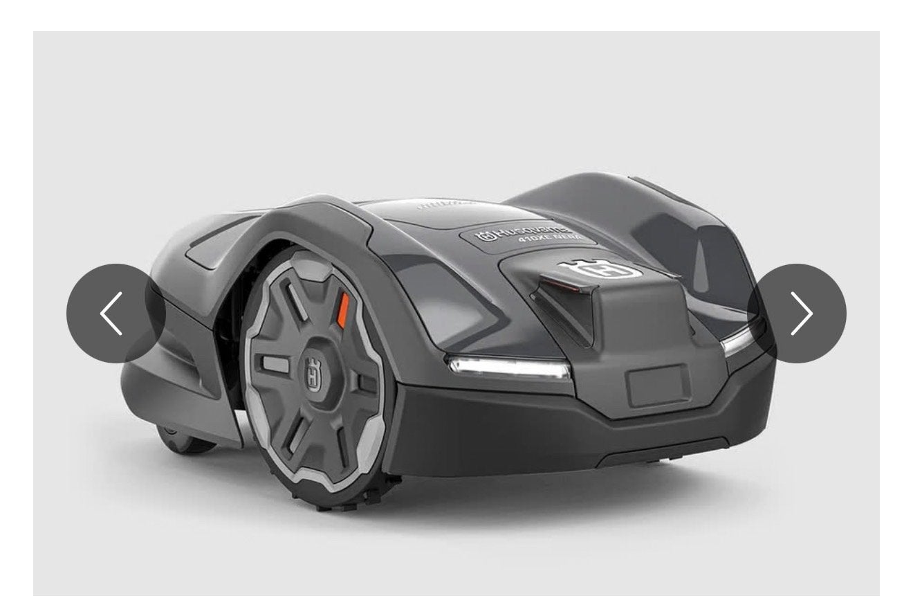 Husqvarna Automower 410XE NERA met EPOS GPS & Garage, Ophalen, Cirkelmaaier, Accu-grasmaaier, Mulchfunctie