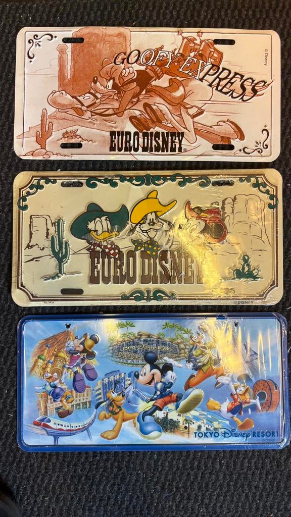 Disney nummerplaten, Ophalen of Verzenden