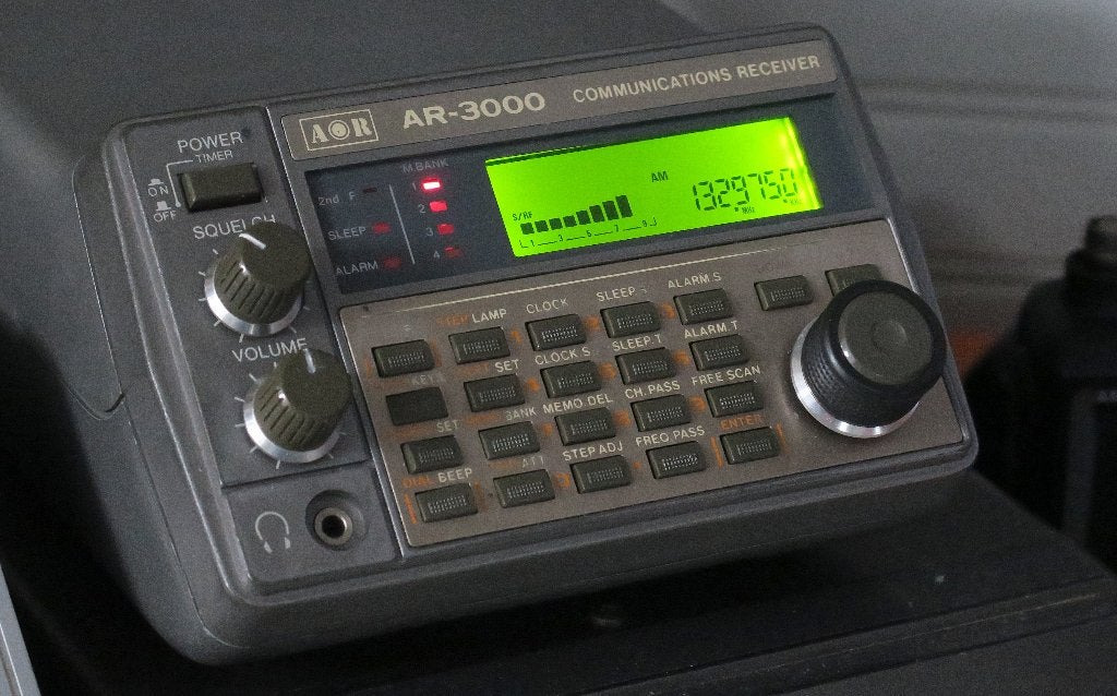 AOR AR3000 Wideband receiver (zie advertentie), Ophalen of Verzenden, Zo goed als nieuw, Ontvanger