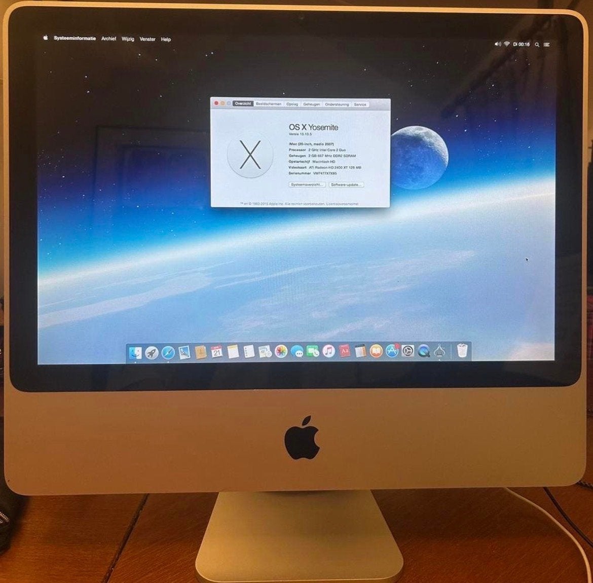 iMac 2007 - Klaar voor een nieuwe ronde (2 stuks beschikbaar, Computers en Software, Apple Desktops, Ophalen, Gebruikt, IMac, Minder dan 4 GB