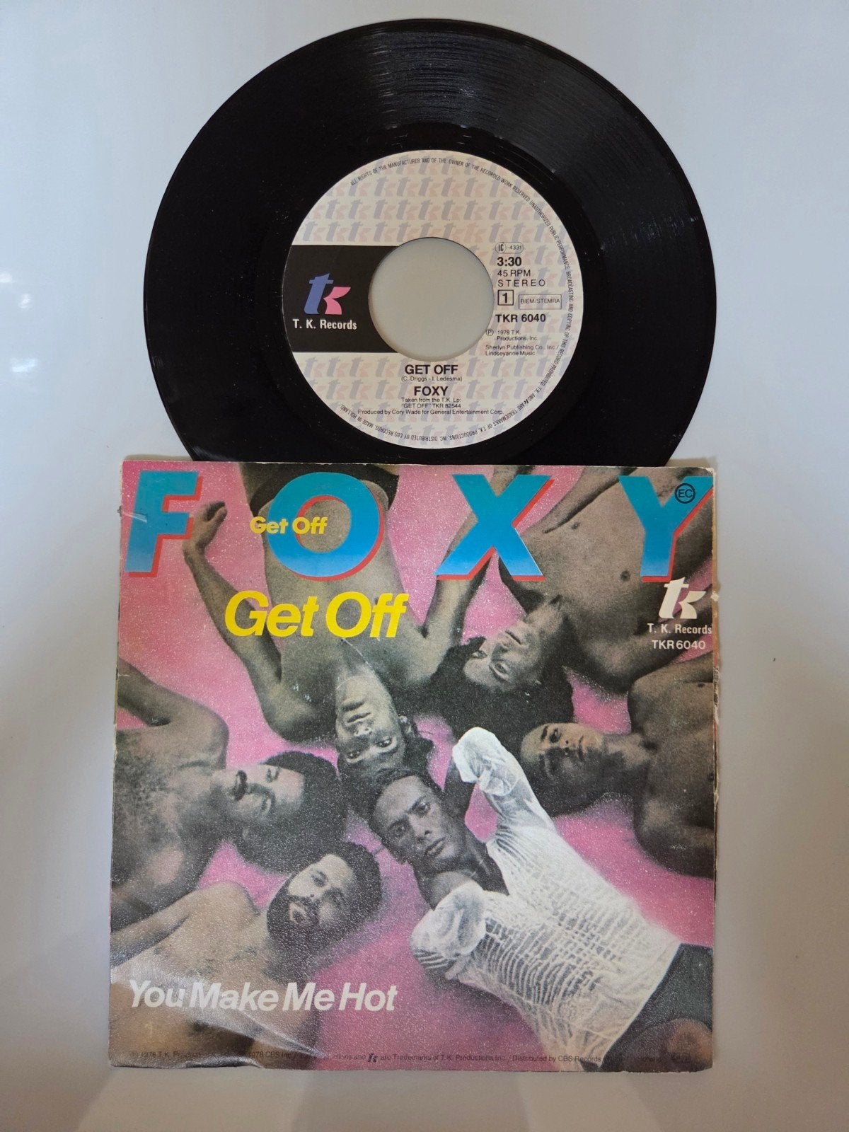 Foxy - Get off, Ophalen of Verzenden, Gebruikt, 7 inch, Pop