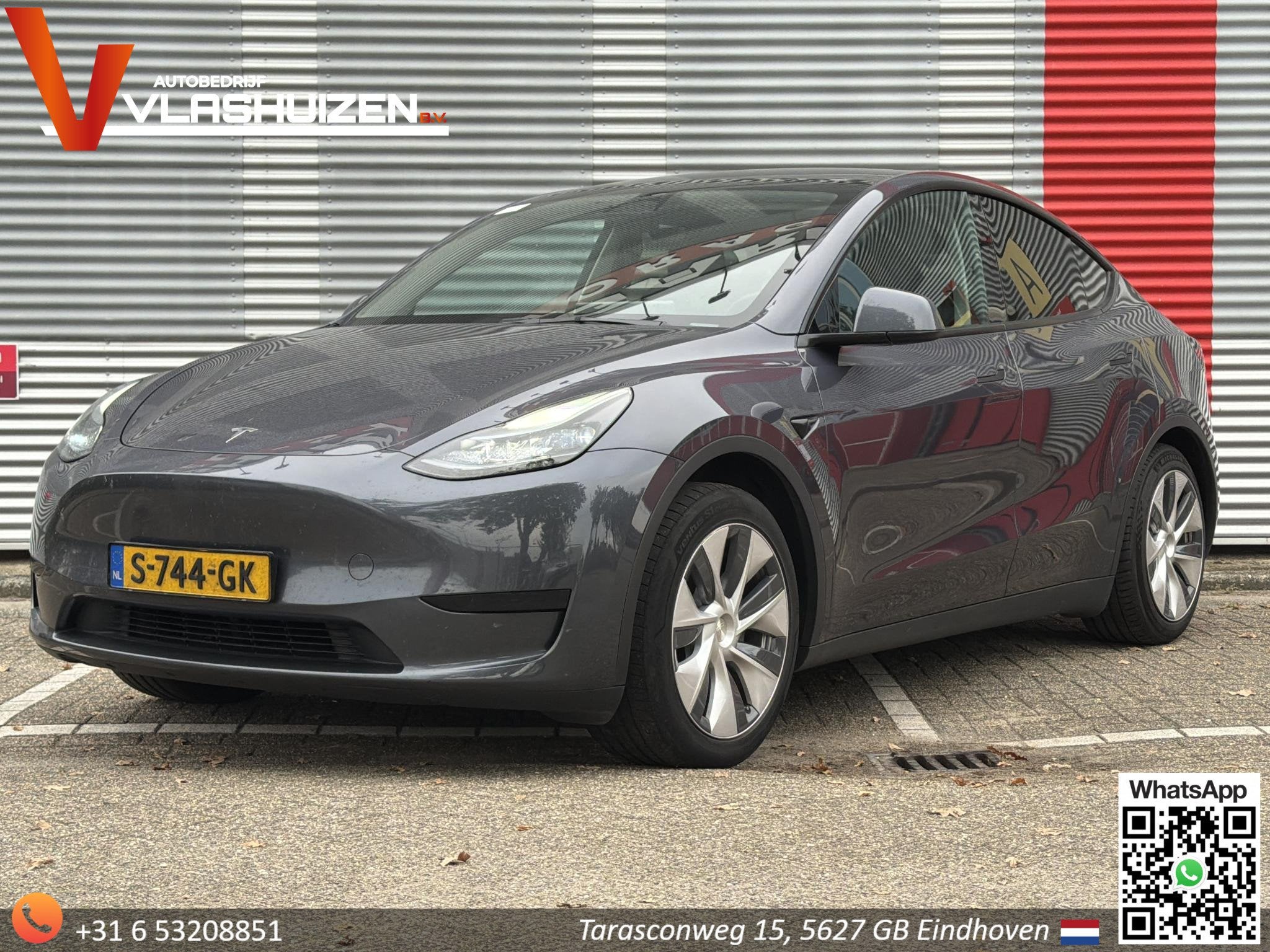 Tesla Model Y RWD 58 kWh | € 19.450,- NETTO! |, Auto's, Automaat, 238 pk, Gebruikt, 375 min