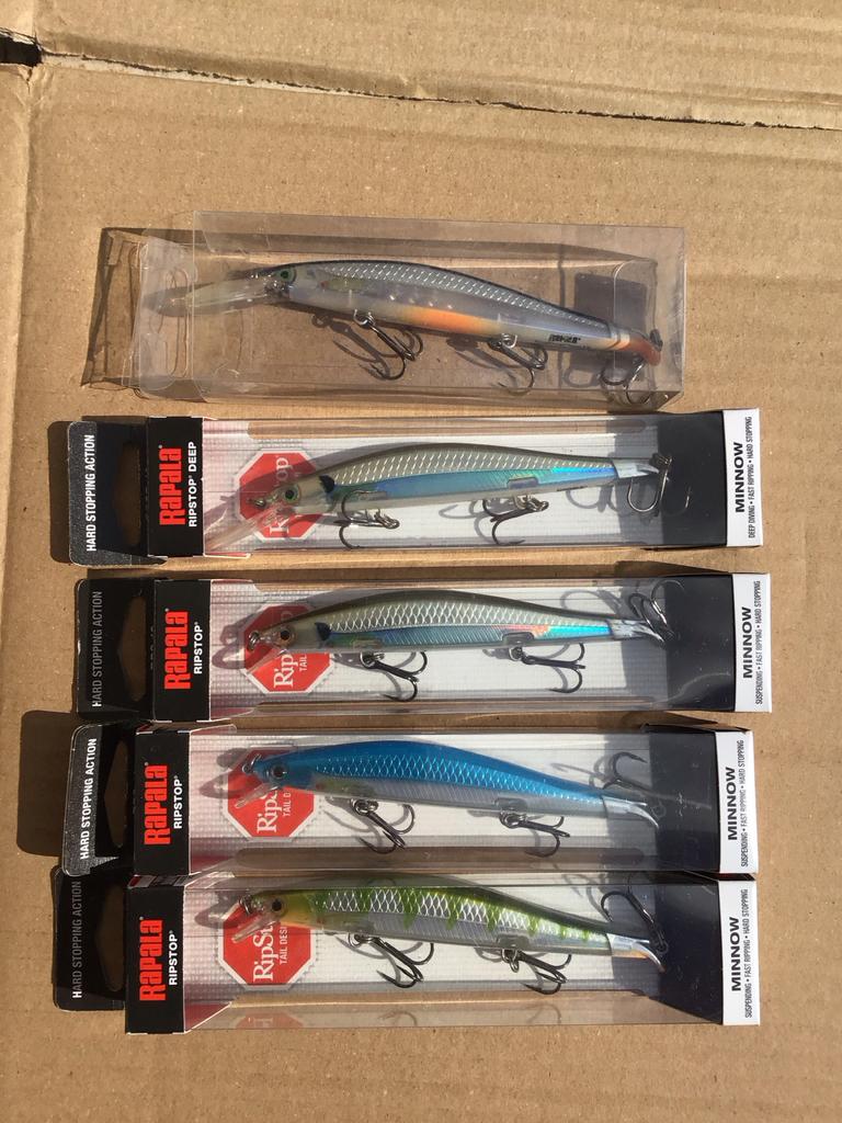Rapala Ripstop Twitchbaits, Ophalen of Verzenden, Zo goed als nieuw, Kunstaas