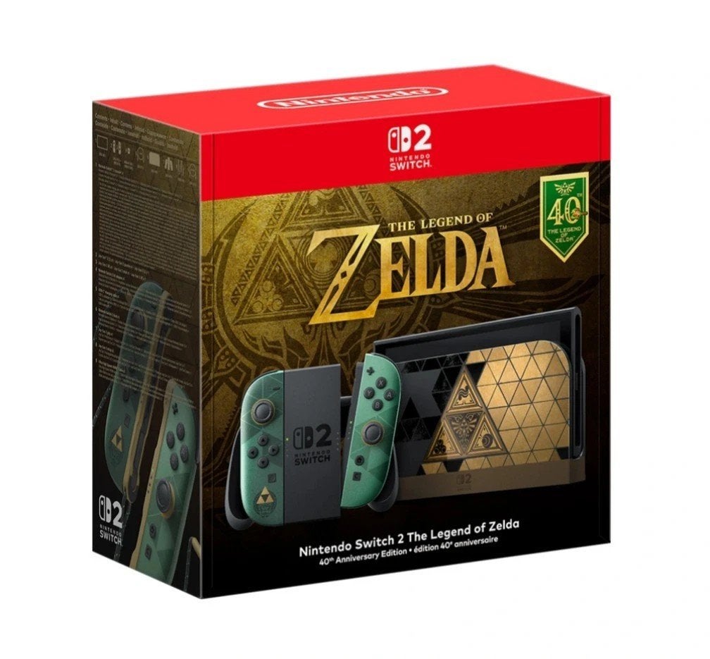 nintendo switch 2 the legend of zelda 40th anniversary switc, Ophalen of Verzenden, Nieuw