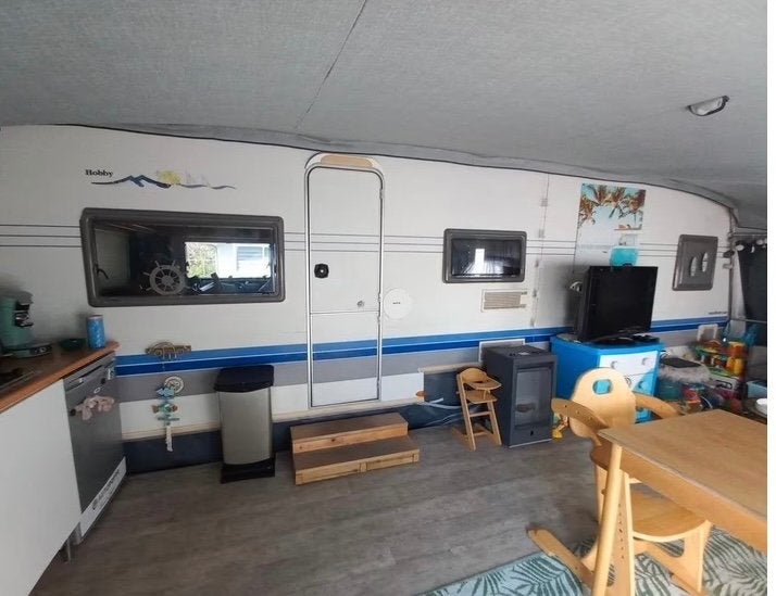 Ruime Hobby Excellent Easy 650 caravan, Caravans en Kamperen, Caravans, Rondzit, Hobby, Particulier, Omvormbare zithoek