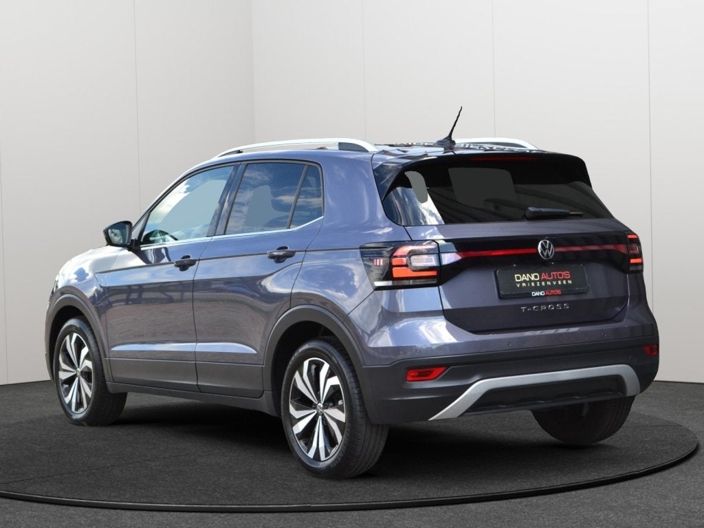 Volkswagen T-Cross 1.0 TSI DSG Style Keyless/Camera/LED/ACC, Auto's, Volkswagen, Automaat, T-Cross, Gebruikt, 1290 kg